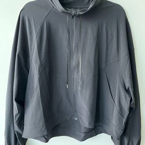 lululemon oversized cropped jacket